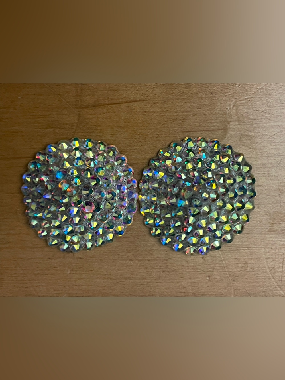 Rhinestone pasties burlesque festival rave  Mardi Gras